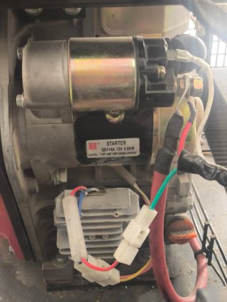 Generador Eléctrico con Batería