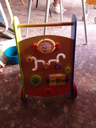 Correpasillos madera actividades