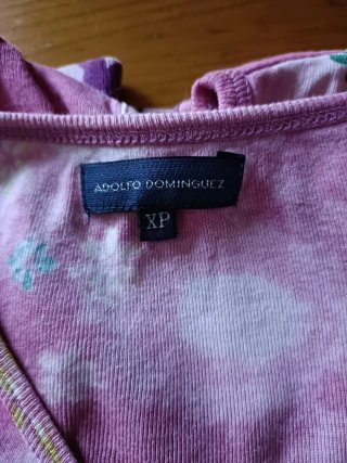 Camiseta sin mangas Adolfo Domínguez floral XS