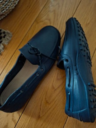 Mocasines de lluvia hombre azul talla 45
