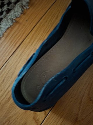 Mocasines de lluvia hombre azul talla 45