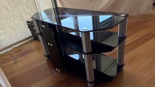 Mueble TV moderno negro