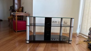 Mueble TV moderno negro