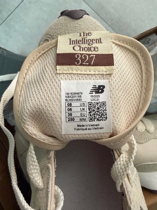 Zapatillas New Balance 327 Beige/Marrón