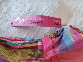 Traje de baño estampado talla XS