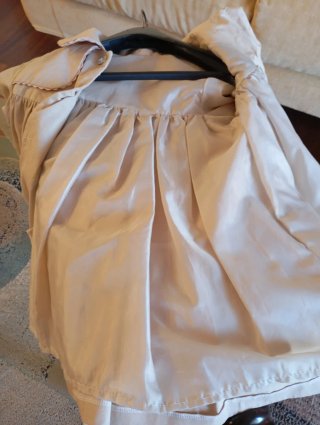 Trench beige bambina marca Valentina