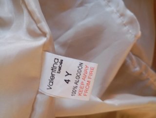 Trench beige bambina marca Valentina