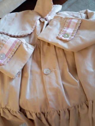 Trench beige bambina marca Valentina