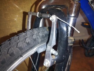 Bicicleta infantil azul