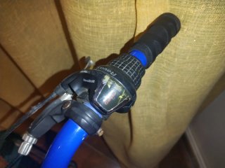 Bicicleta infantil azul