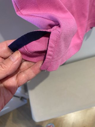 Polo Carolina Herrera Rosa con Flores
