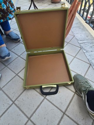 Valigetta vintage multiuso per amatori