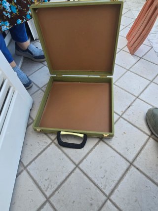 Valigetta vintage multiuso per amatori