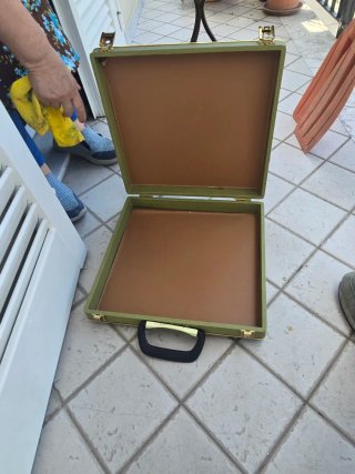 Valigetta vintage multiuso per amatori