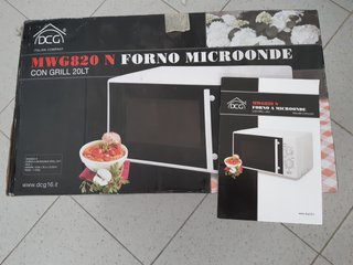 Forno a microonde bianco DCG