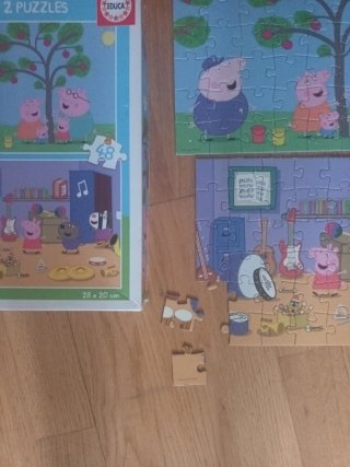 Conjunto de puzzles para niños