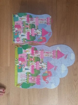 Conjunto de puzzles para niños