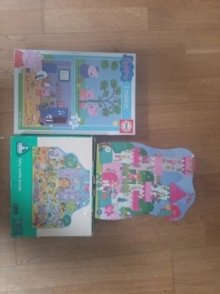 Conjunto de puzzles para niños
