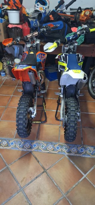 Motos de Cross ktm y husqvana 65cc