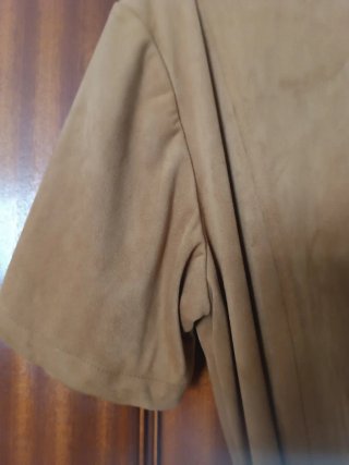 Vestido ante marrón, talla M