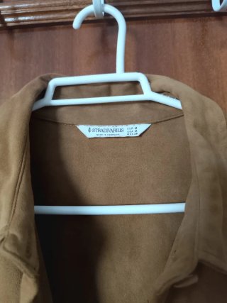Vestido ante marrón, talla M