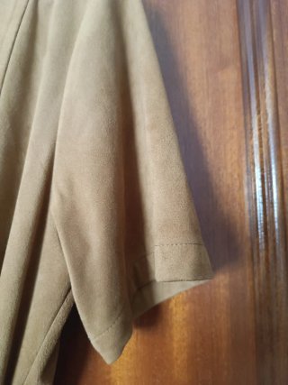 Vestido ante marrón, talla M