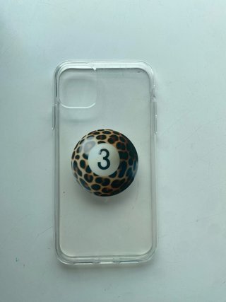 Funda iPhone 11 Transparente con Diseño Bola 3