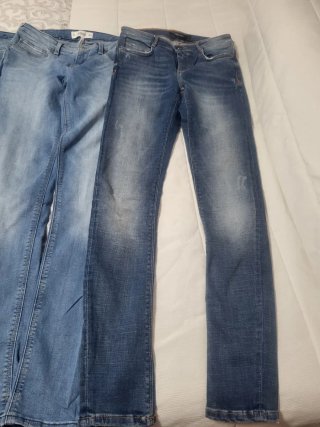 Lote 5 Pantalones Vaqueros Azules