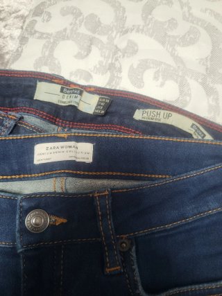 Lote 5 Pantalones Vaqueros Azules