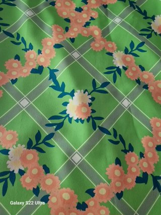 Gonna estiva Boohoo verde e rosa