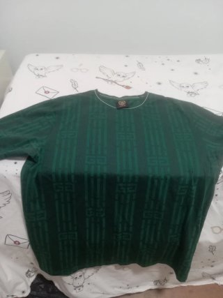 Camiseta chico manga corta verde
