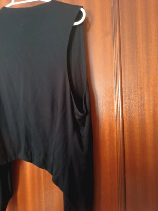 Chaleco negro Basic talla L