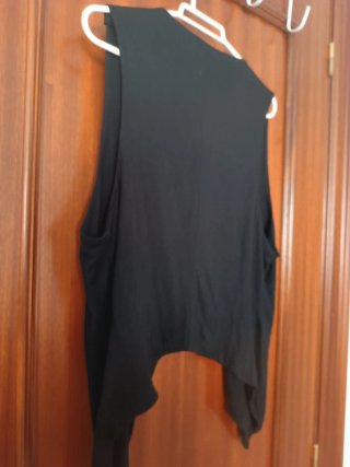 Chaleco negro Basic talla L