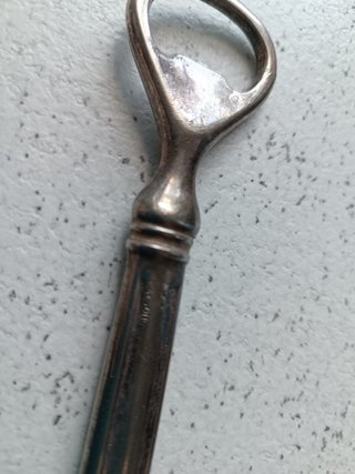 Apribottiglie silver plated made in Italy