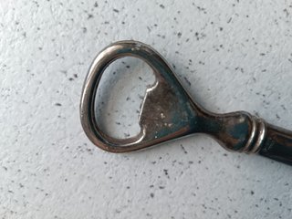 Apribottiglie silver plated made in Italy