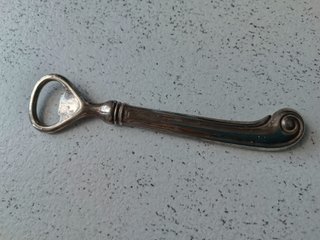 Apribottiglie silver plated made in Italy