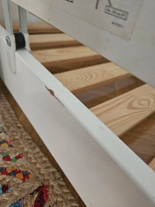 Cama Montessori 140x70cm Blanca