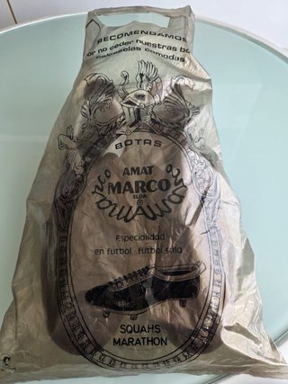 Bota de fútbol Amat Marco vintage años80’90