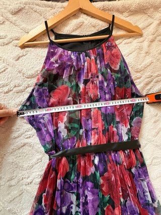 Vestido largo floral
