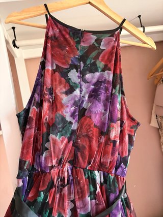 Vestido largo floral