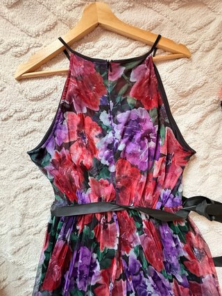 Vestido largo floral