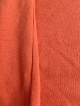 Camiseta Quiksilver Algodón Naranja Manga Corta