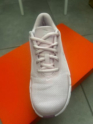 Zapatillas Nike Flex Trainer Rosa y Blanco