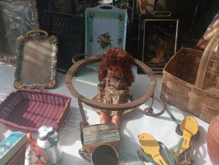 Lote Antigüedades Decoración Variado