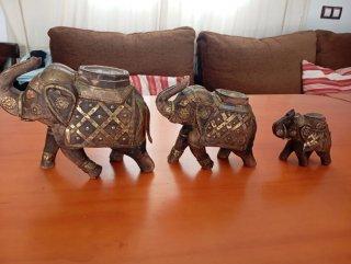Lote Antigüedades Decoración Variado
