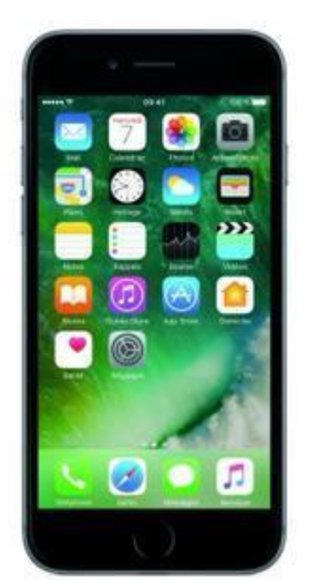 iPhone 6S Plata y Negro. Nueva