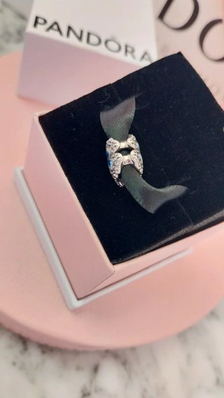 Charm Pandora Mariposa Azul Brillante