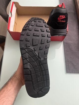 Nike Air Max 1 Bred Negro/Rojo