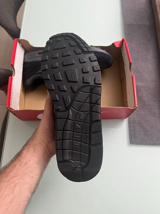 Nike Air Max 1 Bred Negro/Rojo
