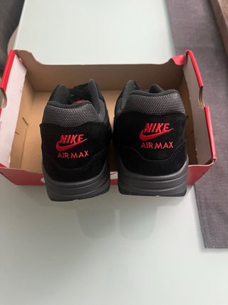 Nike Air Max 1 Bred Negro/Rojo